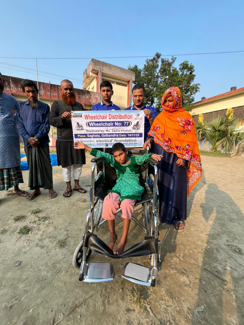 Wheelchair distribution